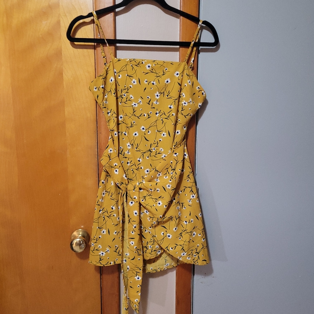 Floral mini dress